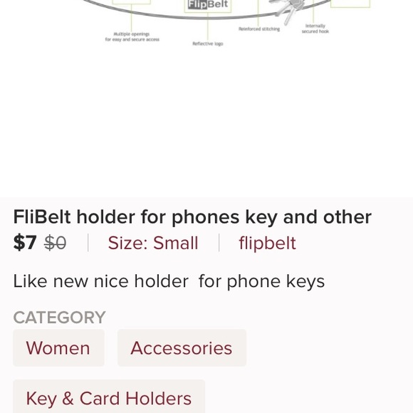 Flibelt phone and key holder - Picture 3 of 3